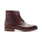 Henry, Goodyear Welted Cap toe Derby Boot - Bordeaux