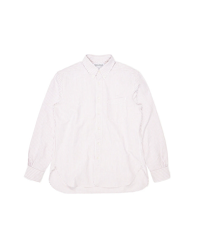 B.D REGULAR SHIRT / PURPLE STRIPE OXFORD