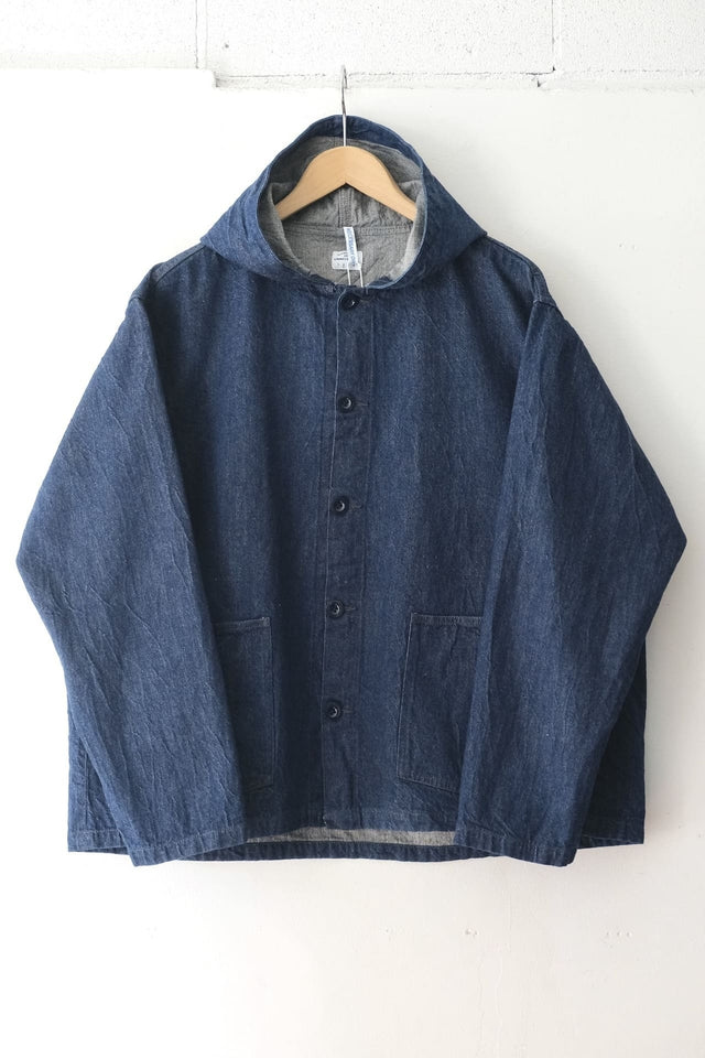 N.O.UN DENIM HOOD Indigo | Directors Web Shop powered by BASE