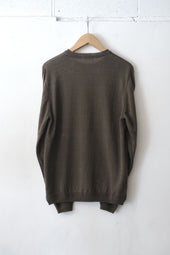 Fujito L S Knit T Shirt Light Charcoal Black Directors Web Shop Powered By Base