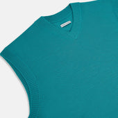 Fine Merino V Neck Vest