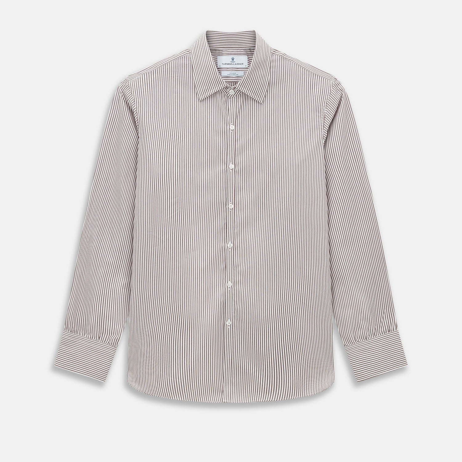 Burgundy Halo Stripe Westminster Shirt