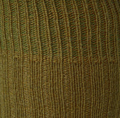 Cashmere Cotton Blend Green 3 4 Socks