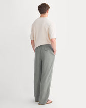 Linen Easy Pant 2.0 | Agave Green