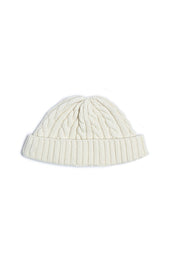 Fisherman Watch Cap Off White