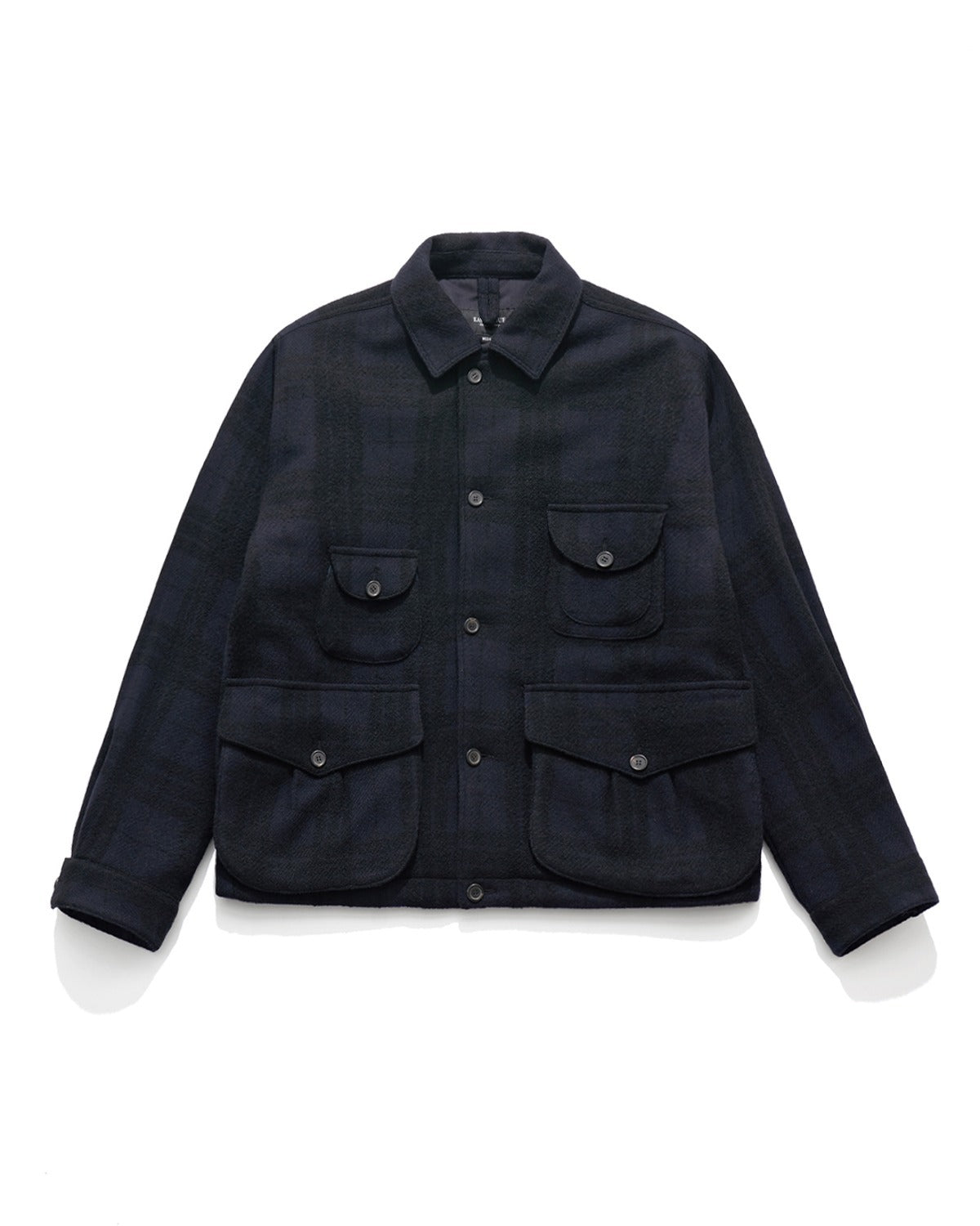 Trapper Jacket Check Wool