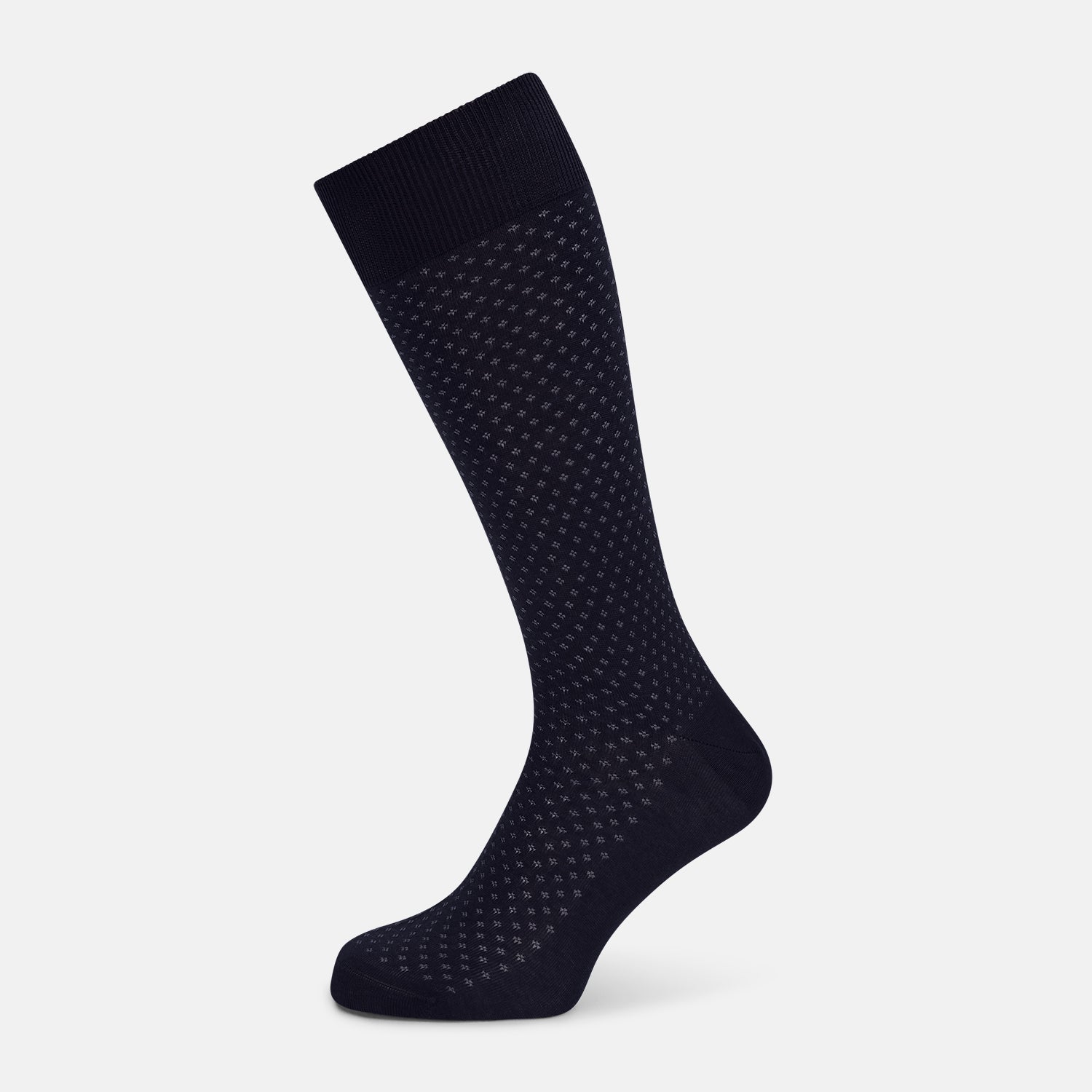 Midnight Motif Mid Length Socks