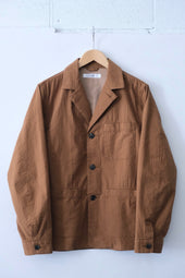 Fujito Work Jacket Sax Brown Directors Web Shop Powered By Base