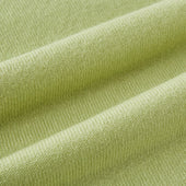 Plain Canary Cashmere Knitted Scarf