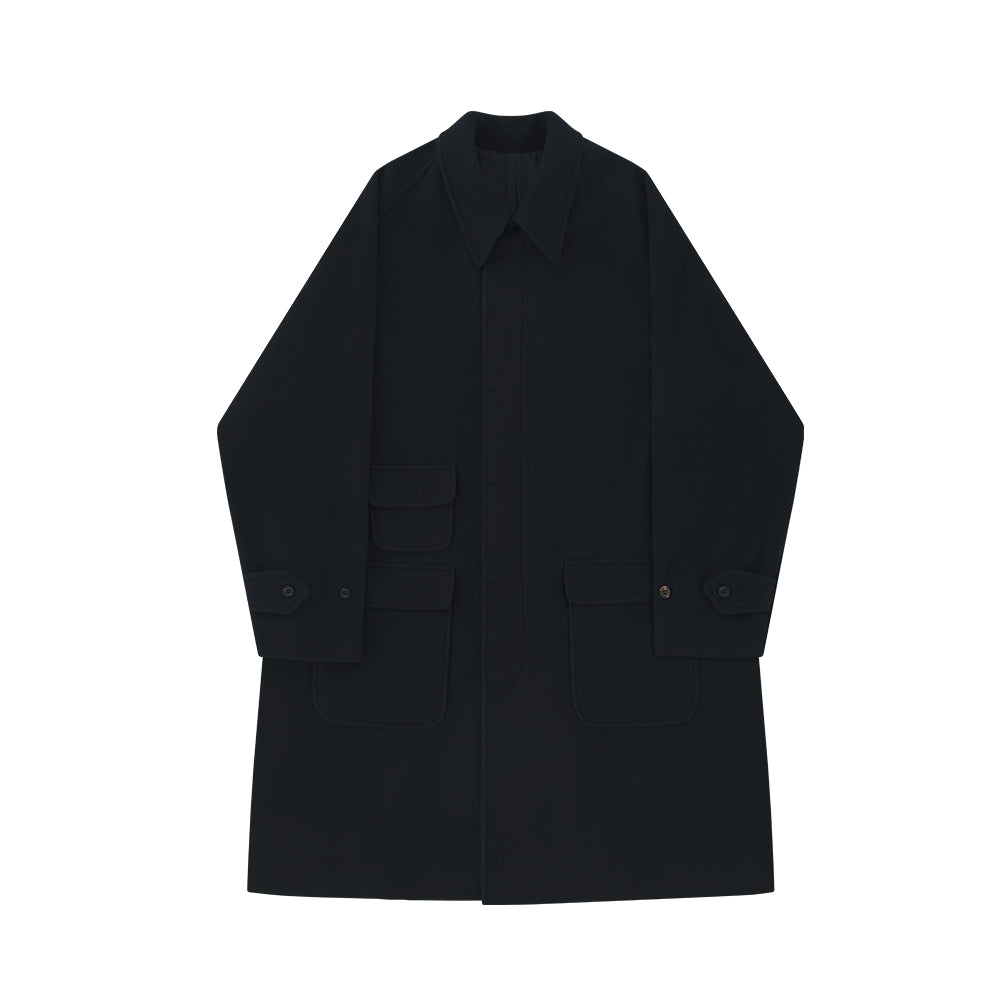 Wool Comfort Raglan Coat