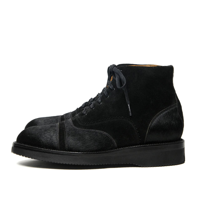 Cricket - Black Hair with Black Suede — YUKETEN