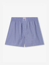 Men's Classic Fit Boxers Felsted 3 Cotton Blue
