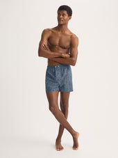 Men S Classic Fit Boxers Cotton Batiste Night Sky Print