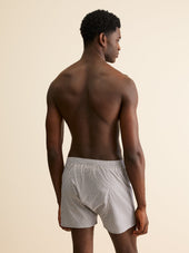 Men S Classic Fit Boxers London Geo Cross Cotton Batiste