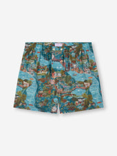 Men S Classic Fit Boxers London Scenic Print
