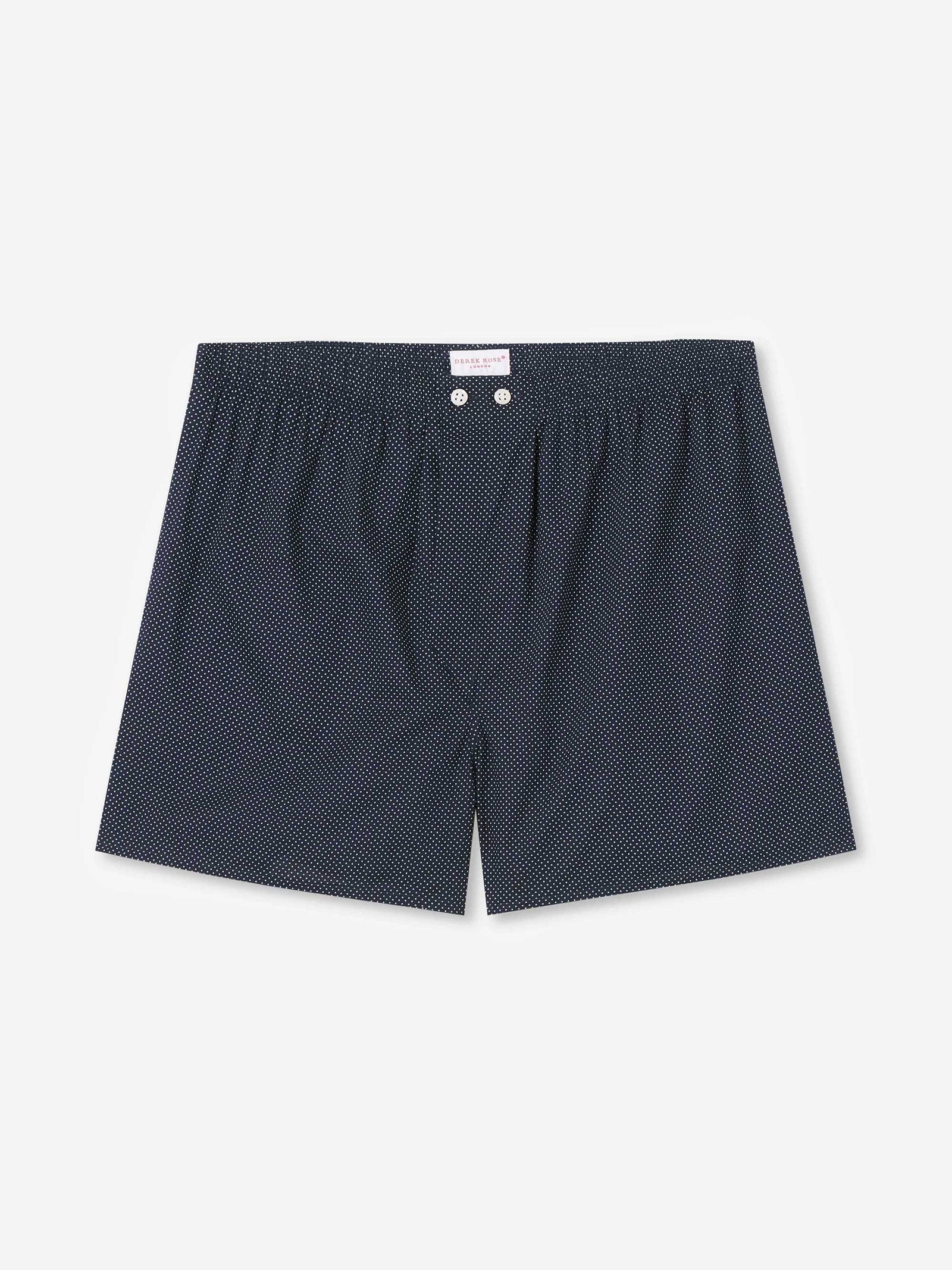Men S Classic Fit Boxers Cotton Batiste Pin Dot Print