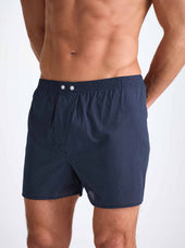 Men S Classic Fit Boxers Cotton Batiste Pin Dot Print