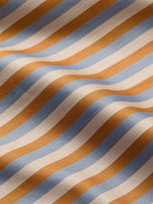 Men's Classic Fit Boxers Wellington Cotton Brown and Blue Multicolor Stripe