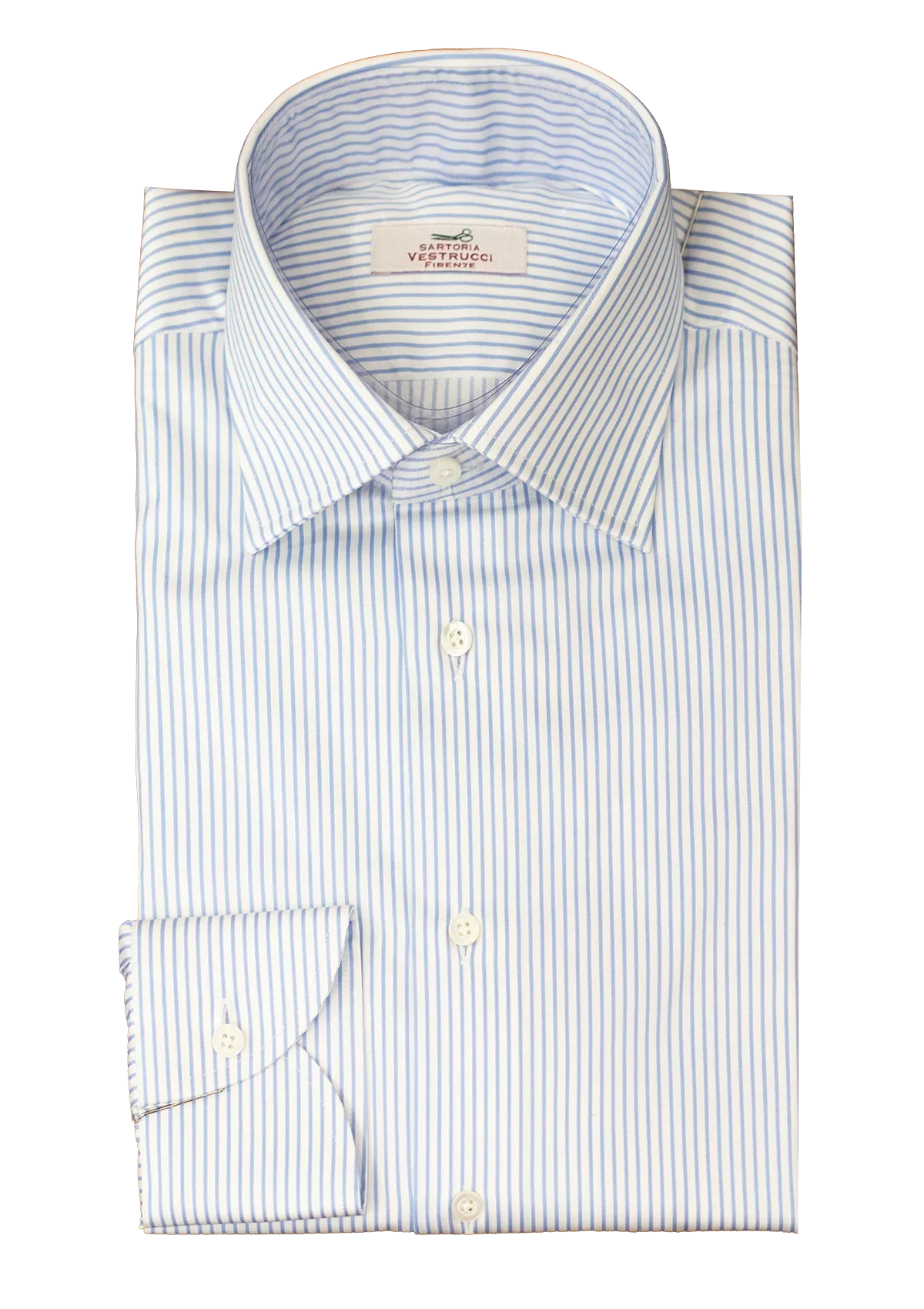 Stripe French Collar Shirt