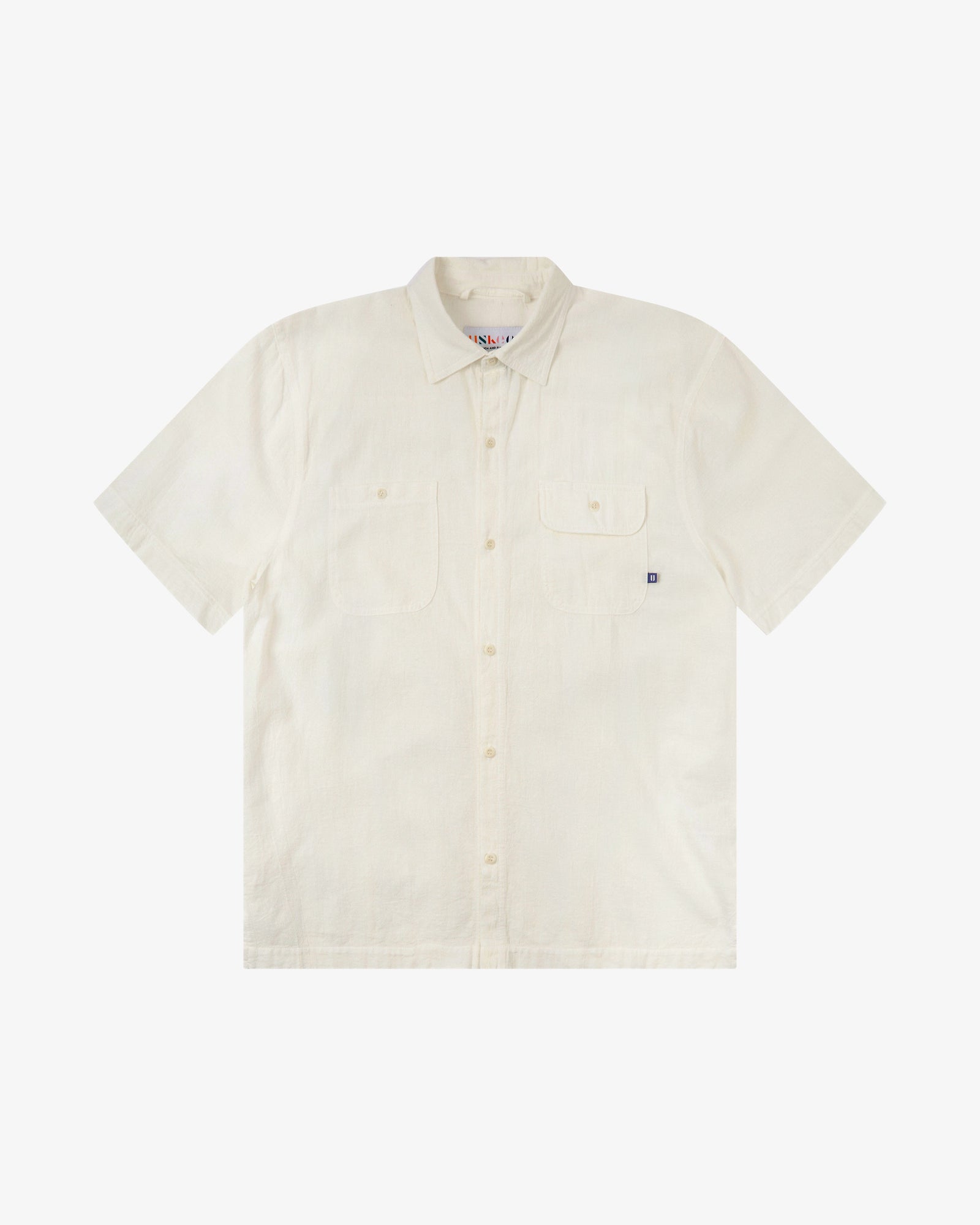 6007 Tasker linen shirt - ecru
