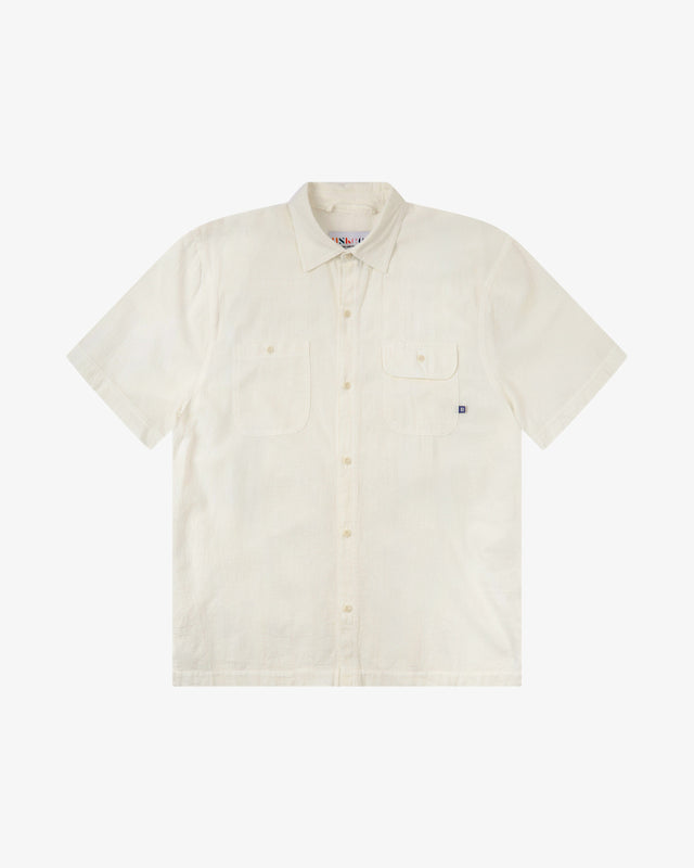 6007 Tasker linen shirt - ecru