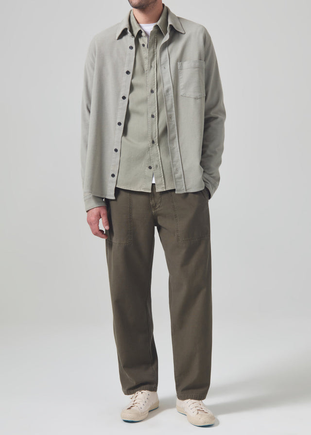 Hayden Relaxed Utility Pant in Tea Leaf