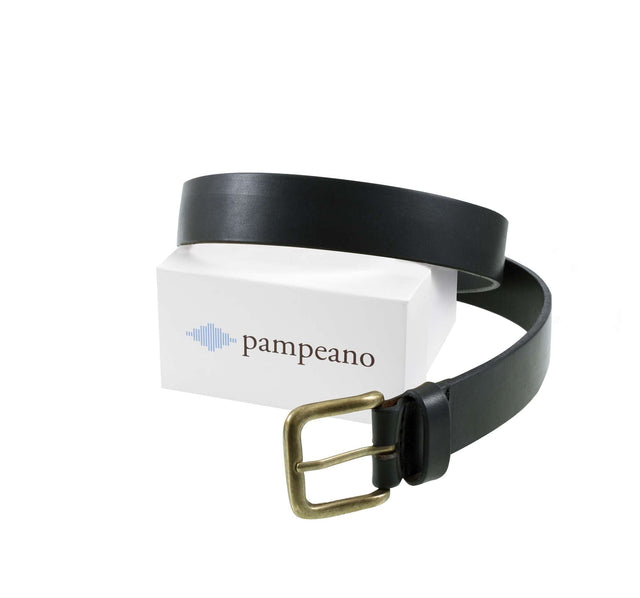 Black Plain Belt - Nieto