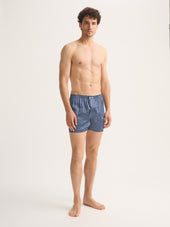 Men S Classic Fit Boxers Silk Rose Print
