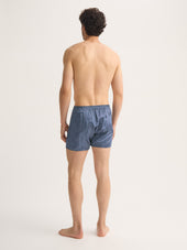 Men S Classic Fit Boxers Silk Rose Print