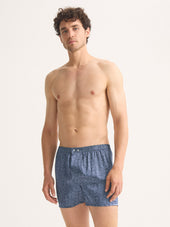 Men S Classic Fit Boxers Silk Rose Print