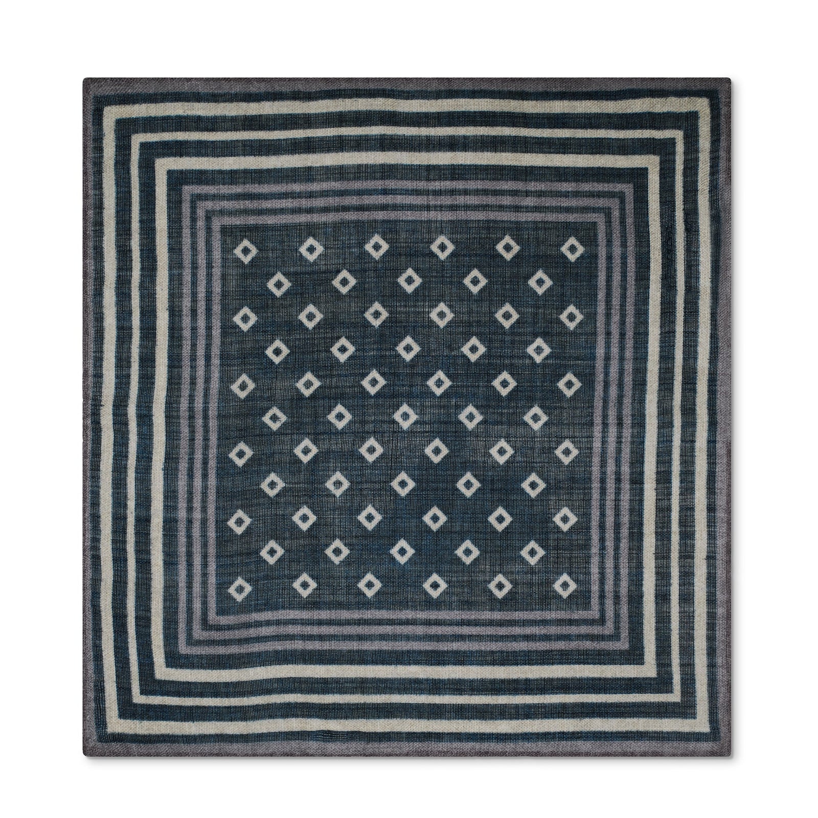 Box Print Pocket Square