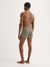 Men S Modern Fit Boxers Cotton Batiste Camo Green Rose Print