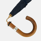 Traveller Umbrella With Malacca Crook Handle