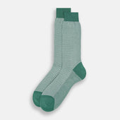 Houndstooth Mid Length Socks