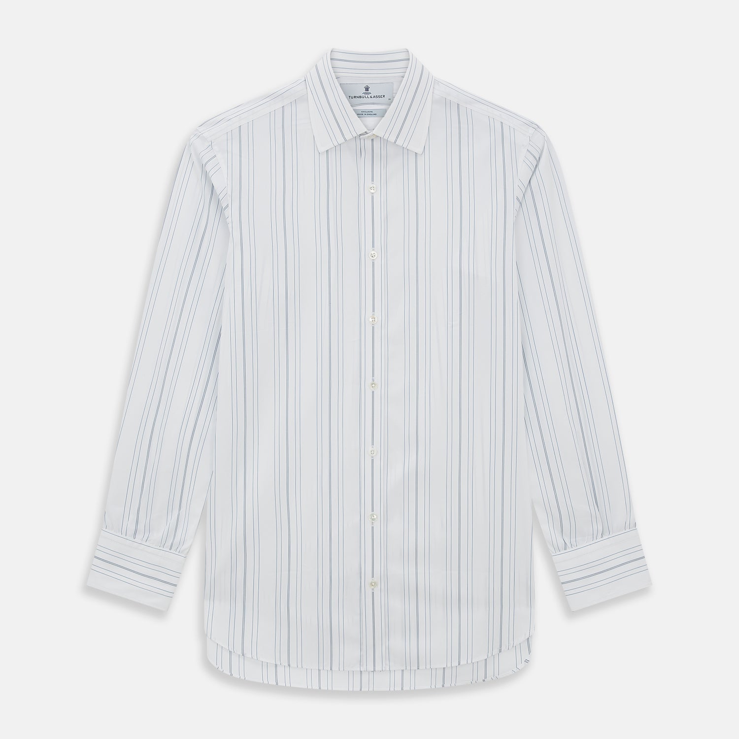 Pale Blue Multi Stripe Mayfair Shirt