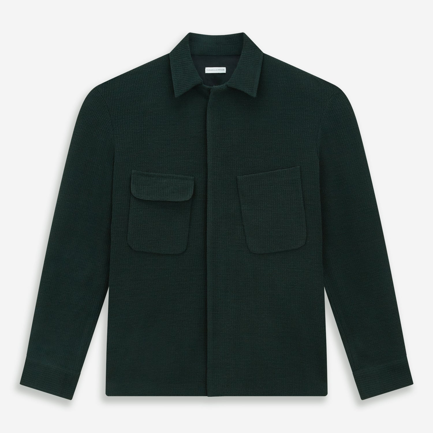 Green Greenwich Knitted Overshirt