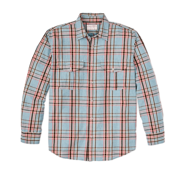 Filson S Washed Feather Cloth Shirt