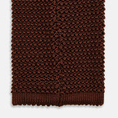 Knitted Silk Plain Tie