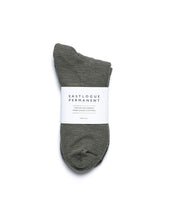 CREW LENGTH SOCKS / OLIVE