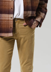 London Tapered Slim Brushed Sateen in Heirloom