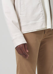 London Tapered Slim Brushed Sateen in Tonnarelli