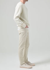 London Tapered Slim Brushed Sateen in Willow