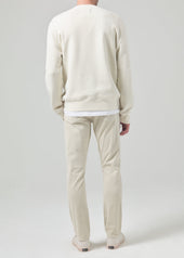 London Tapered Slim Brushed Sateen in Willow