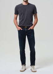 London Tapered Slim Cashmere Denim in Prospect