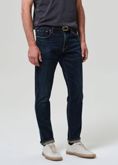 London Tapered Slim Cashmere Denim in Prospect