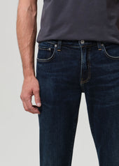 London Tapered Slim Cashmere Denim in Prospect