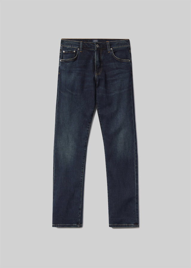 London Tapered Slim Cashmere Denim in Prospect