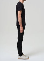 London Tapered Slim Cashmere Denim in Starless