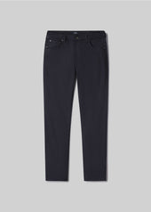 London Tapered Slim Brushed Sateen in Deep Navy