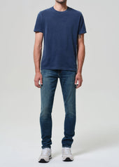 London Tapered Slim Cashmere Denim in Cyrus